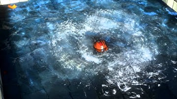 Splash. Water in 3ds Max without plugins. PFlow only.