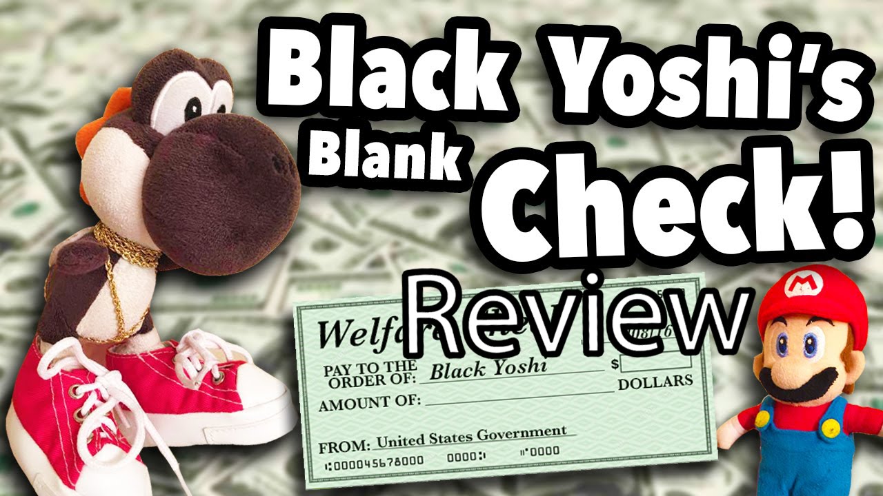 SML - Black Yoshi's Blank Check Review - YouTube