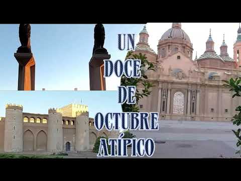 Zaragoza ofrenda de flores a la virgen del Pilar 2020