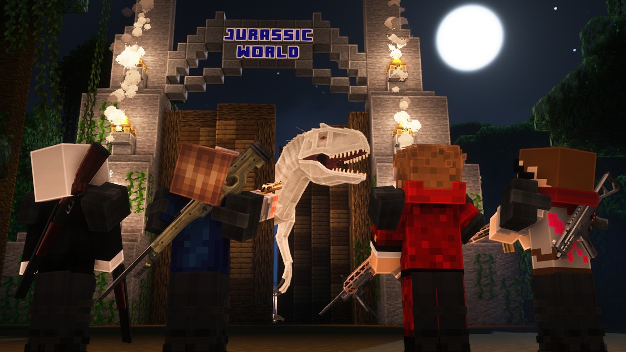 4 Idiots Hunt Down INDOMINUS REX!