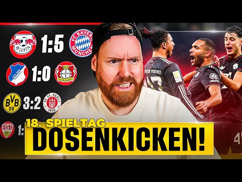 Dosenschießen in Leipzig ⚽ Bayern zerlegt RB – fünf Remis, Chaos-Spieltag! | VOLLSPANN #18