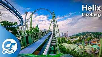 Helix front seat on-ride 5K POV @60fps Liseberg