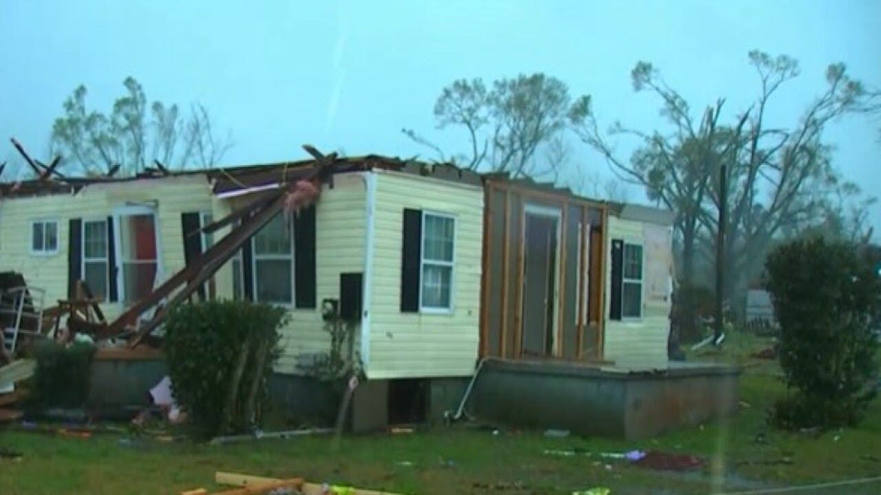 Damages and recovery efforts in Troup County.