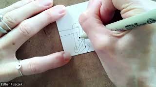 Zentangle (R) Explore with Esther Piszczek, CZT: Holink, Yuko Ohashi, CZT