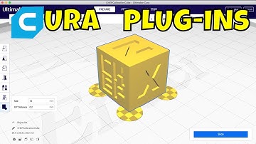 Cura Slicer Plug-Ins for Anti-Warp and HTML Settings