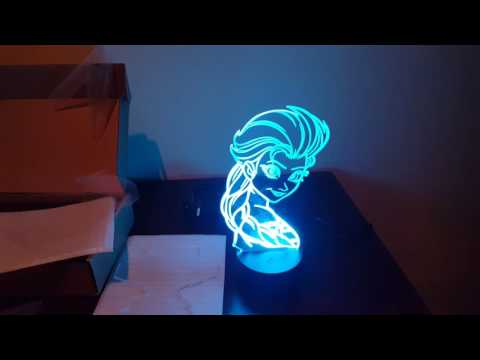 Video: Lámparas De Plexiglás: Luz Y Lámpara De Noche LED Y Plexiglás, Otros Tipos