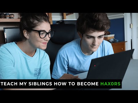 Teaching My Siblings How to Be Hackers