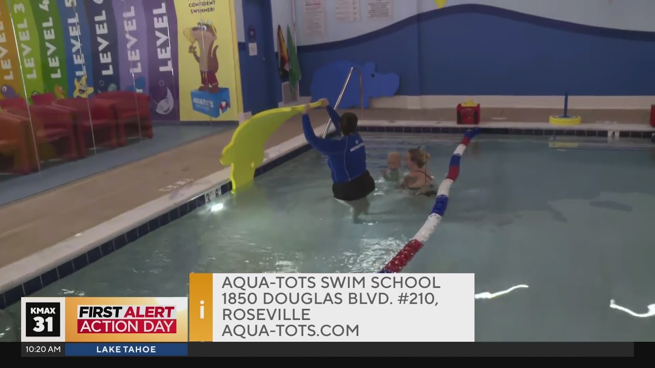 AquaTots swim school in Roseville YouTube