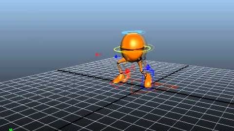 Simple jump reference+animation Maya