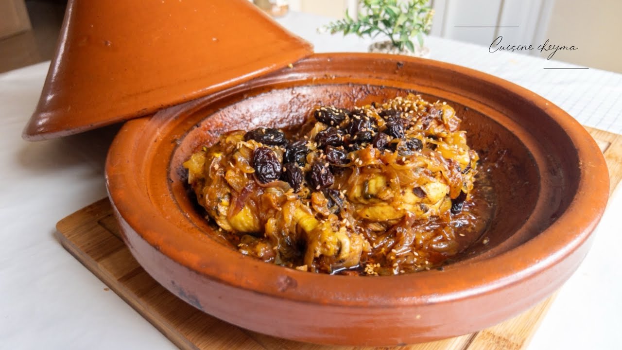 طاجين الدجاج معسل  بطريقة واعرة متبعوشي منو🤫🫵🇲🇦