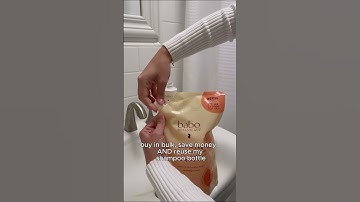 Babo Botanicals Moisturizing Shampoo & Refill #haircare #hair #shampoo