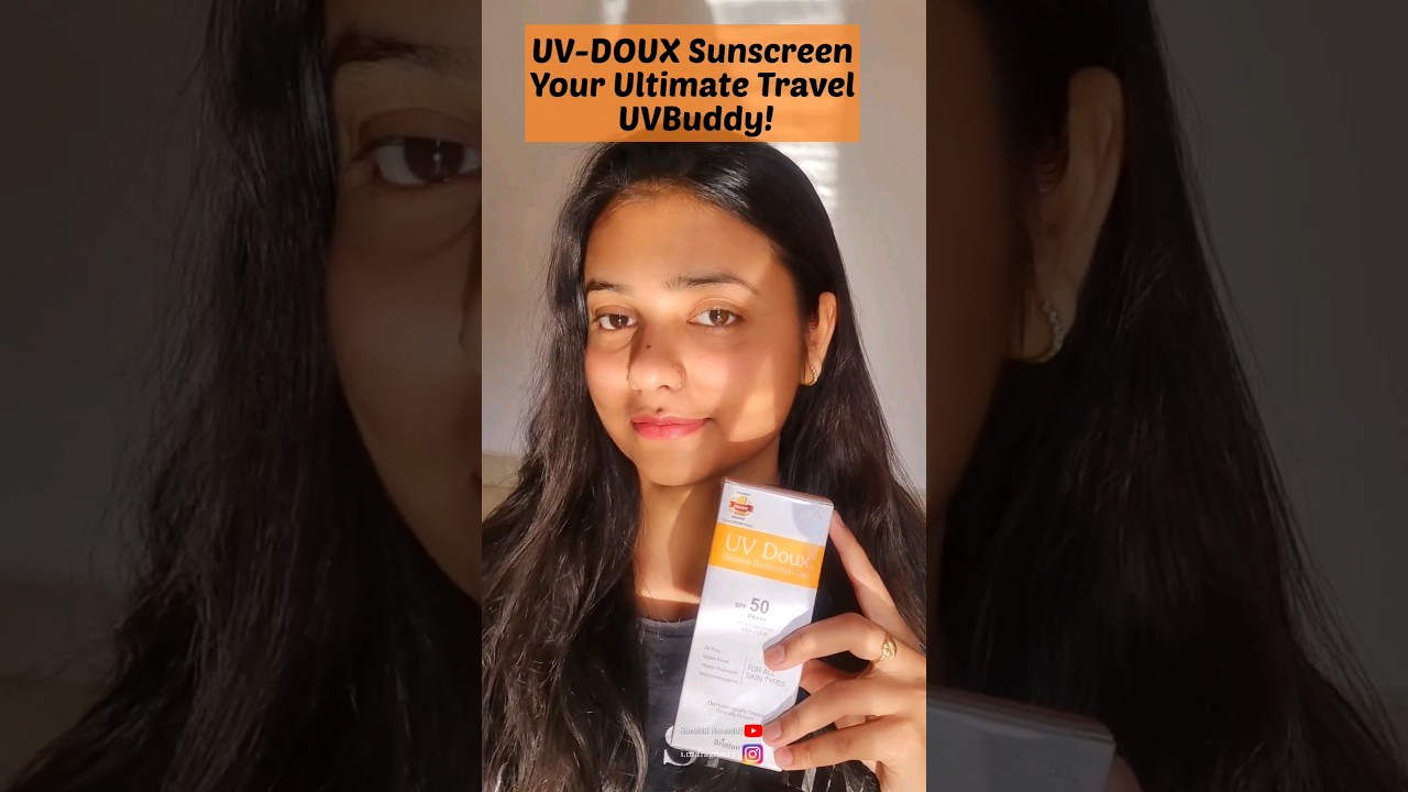 Stay sun-safe with UV-Doux Sunscreen! 