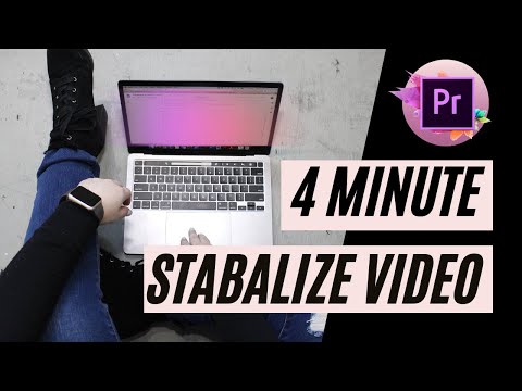 Premiere Pro: How to Stabilize a Video 2021 (fast tutorial)