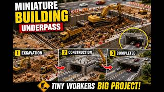 minature underpass construction