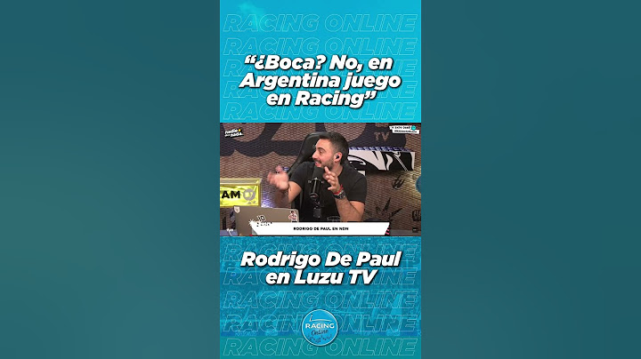 🎙️ Rodrigo De Paul en Luzu TV