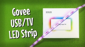 Minger Multicolor TV LED Strip from Govee | LED Strip Light Review | Budget Buys Ep. 32