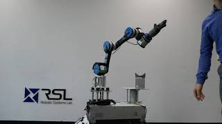 Data-Driven Model Predictive Control for Trajectory Tracking with a Robotic Arm