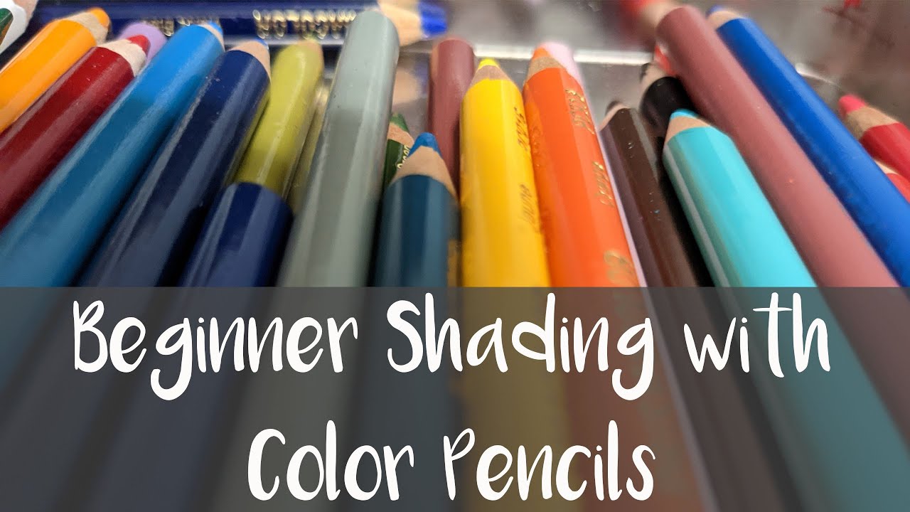 Beginner Shading with Color Pencils - YouTube