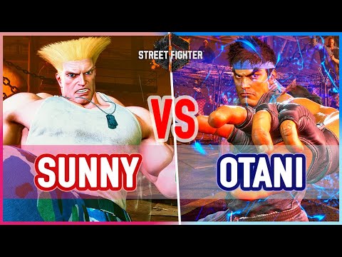 SF6 🔥 Sunny (Guile) vs Otani (Ryu) 🔥 Street Fighter 6