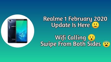 Realme 1 C.47 Update | Realme 1 February Update | Realme 1 WiFi Calling | Realme 1 New Update ~ RJ 🥺