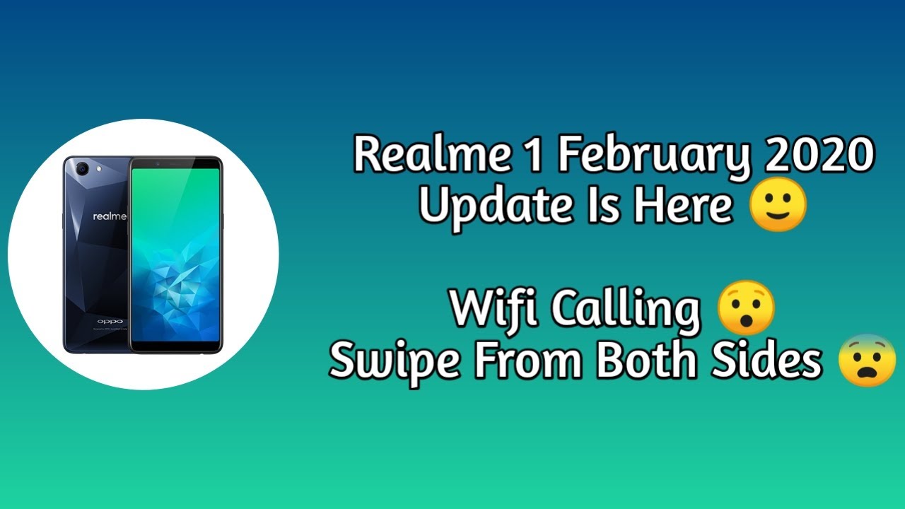 Realme 1 C.47 Update | Realme 1 February Update | Realme 1 WiFi Calling | Realme 1 New Update ~ RJ 🥺