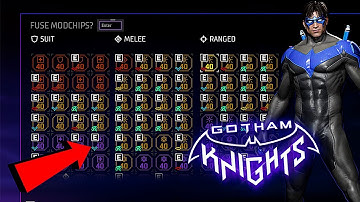 Gotham Knights Mod-Fusion System is literally broken...