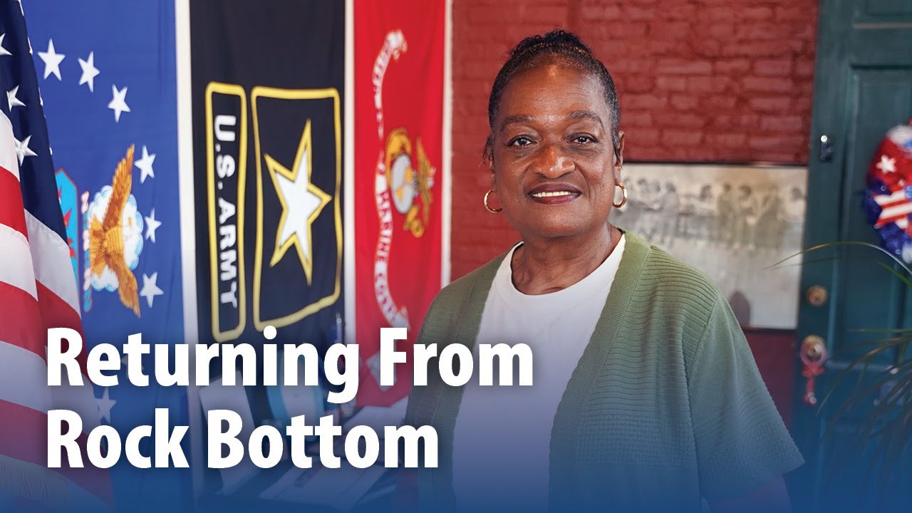 “Give yourself a chance.” Veteran Describes Path to Sobriety