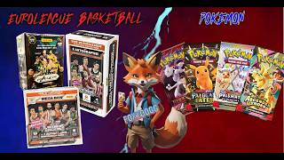 Euroleague Basketball cards and Pokemon Boosters Opening! -- Full Stream 19th April 2026