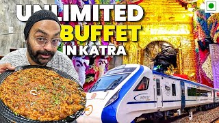 Katra Vaishno Devi Unlimited Buffet, Famous Dhaba Food, Vande Bharat Train Food Vlog