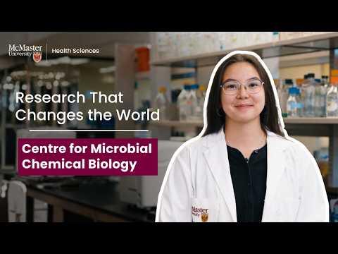 Explore the Centre for Microbial Chemical Biology at McMaster University