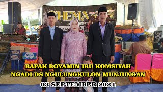 LIVE CAMPURSARI GHEMA MUSICA DI RUMAH BAPAK BOYAMIN DSN NGADI DS NGULUNGKULON MUNJUNGAN 03 SEP 24