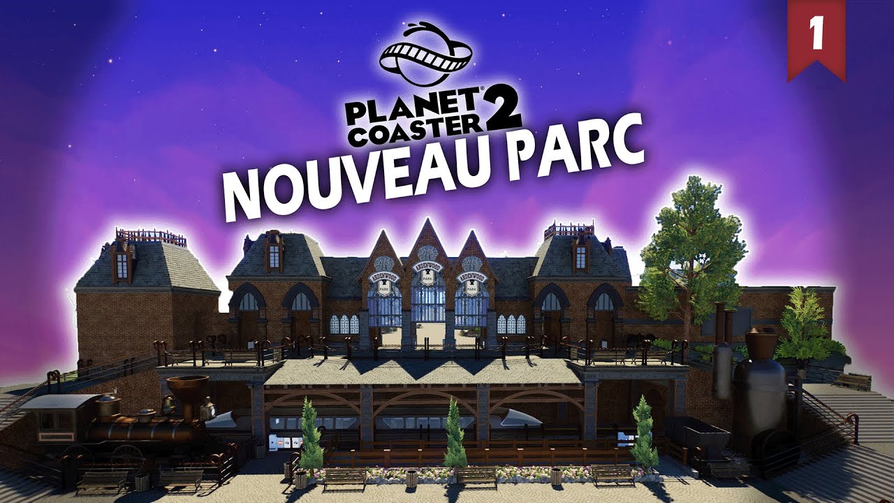 On construit UN NOUVEAU PARC sur Planet Coaster 2 | ARDENWOOD PARC EP#1