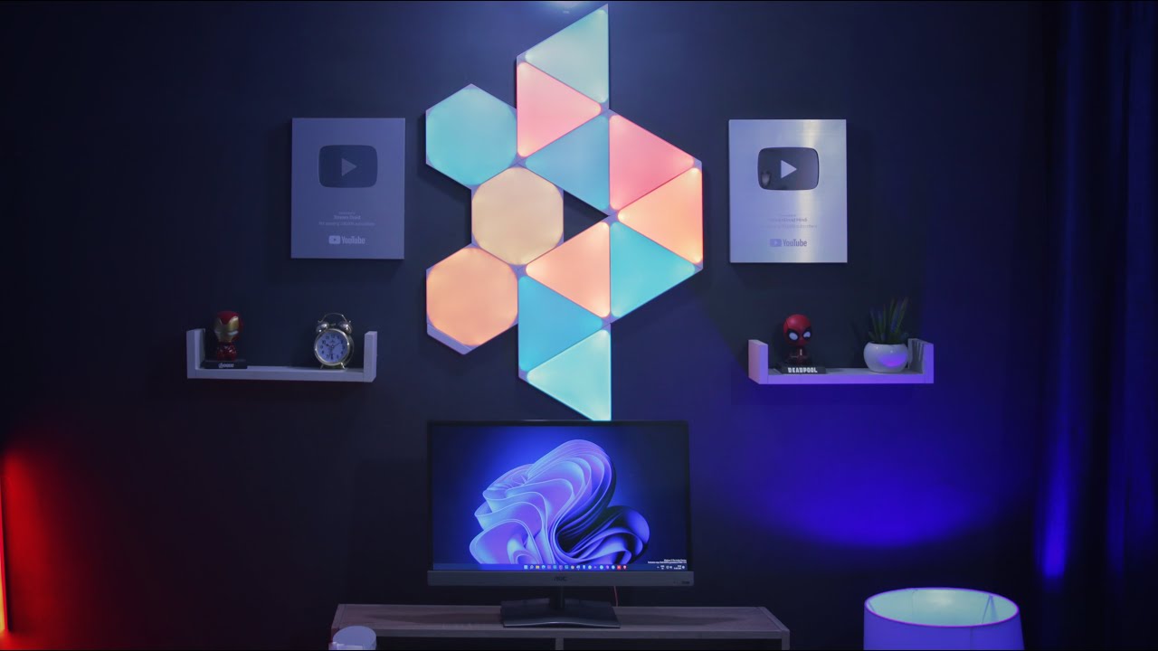 Nanoleaf Shapes Review - Modular and Best Smart Lighting in 2021 - YouTube