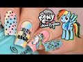 DIY My Little Pony x China Glaze Unicorn Nail Art