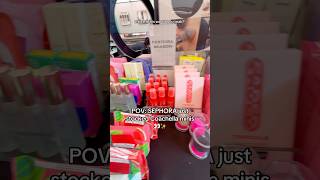 Famous POV: Sephora just stocked Coachella minis 👀✨ #beautyshorts #freepreppyclip #skincare #makeup Profile