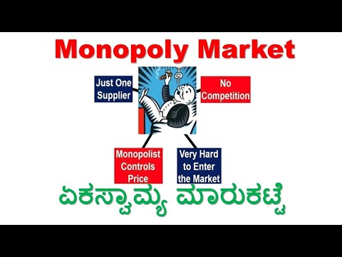 Monopoly Market | ಏಕಸ್ವಾಮ್ಯ ಮಾರುಕಟ್ಟೆ | Mr. S. M. Hattarakihal |