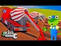 Learn Colors With Cement Mixer Trucks!・Gecko