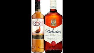 :  Whisky The Famous Grouse  Whisky Balantines Finest