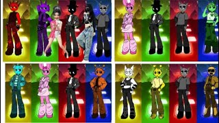 Tiles hop Edm Rush music game and Sprunki Ingredibox batl screenshot 4