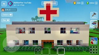 Block Craft 3D: Building Simulator Games For Free Gameplay#1775 (iOS & Android) | Hospital 🏥 screenshot 1