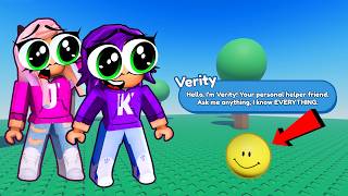 This little guy knows EVERYTHING! | Roblox: Verity