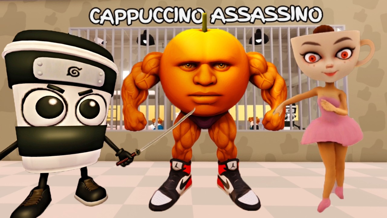 BALLERINA CAPPUCCINA vs CAPPUCCINO ASSASSINO vs UDINDINDINDUN