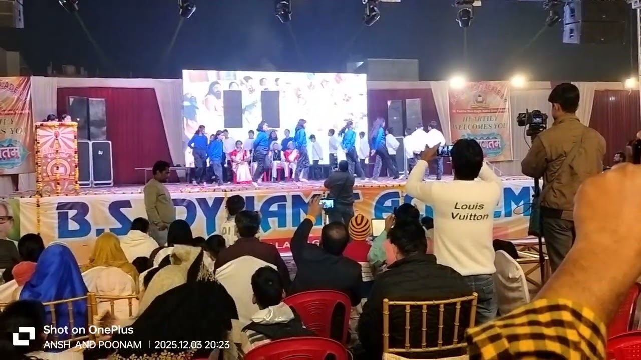 Annual function of B.S. dynamic academy kasganj 
