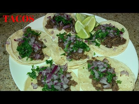 TACOS DE LENGUA Y CACHETE | BEEF TONGUE & BEEF CHEEK MEAT |