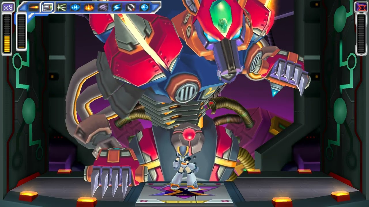 Megaman Maverick Hunter X - PSP in HD: Part 14 Final Sigma Palace + Sigma