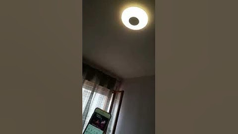 Lámpara de techo con Bluetooth livornoluz de Lidl