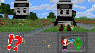 Cappuccino Assassino vs Mikey & JJ Super Secret Bunker! Brainrot Mob in minecraft animation – Maizen