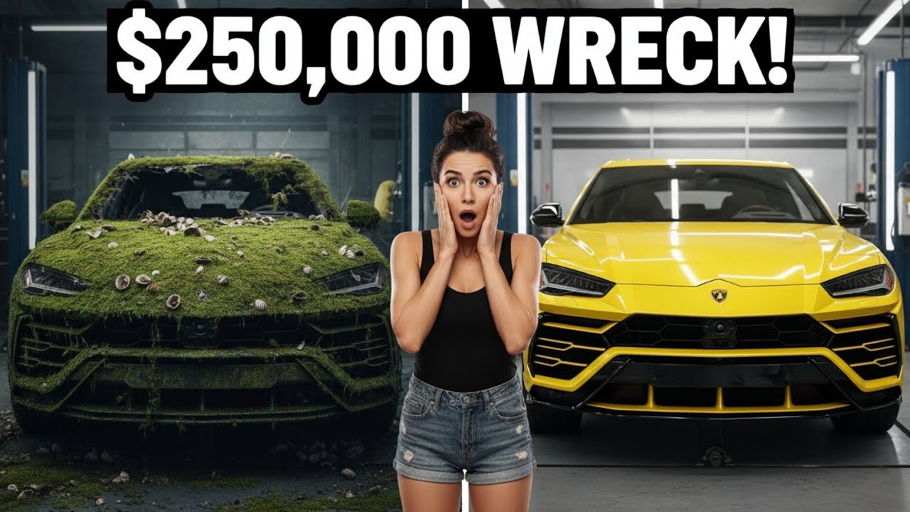 From Swamp Wreck to $300,000 Supercar The Ultimate Lambo Rebuild 
