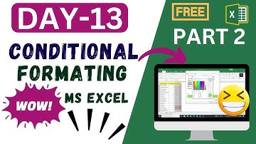 MS Excel Part 2 Conditional Formatting | TOP and Bottom 10 Formatting |MS Excel Tutorial