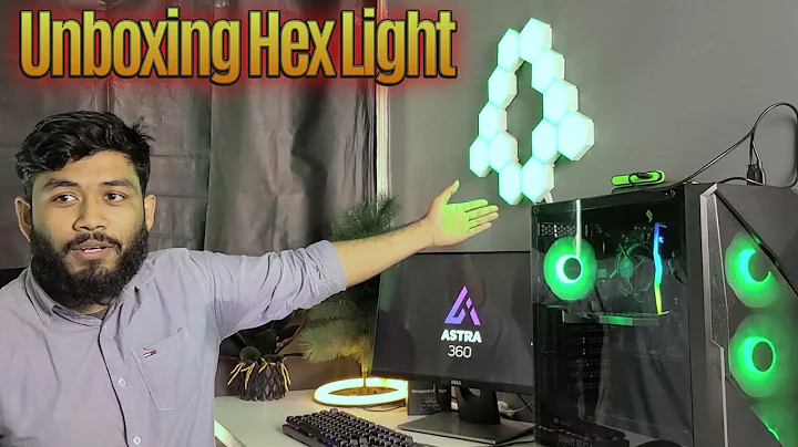 Unboxing Hex Light | The SMARTEST Bedroom Lights |